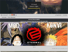 Tablet Screenshot of eternal-narutorpg.de